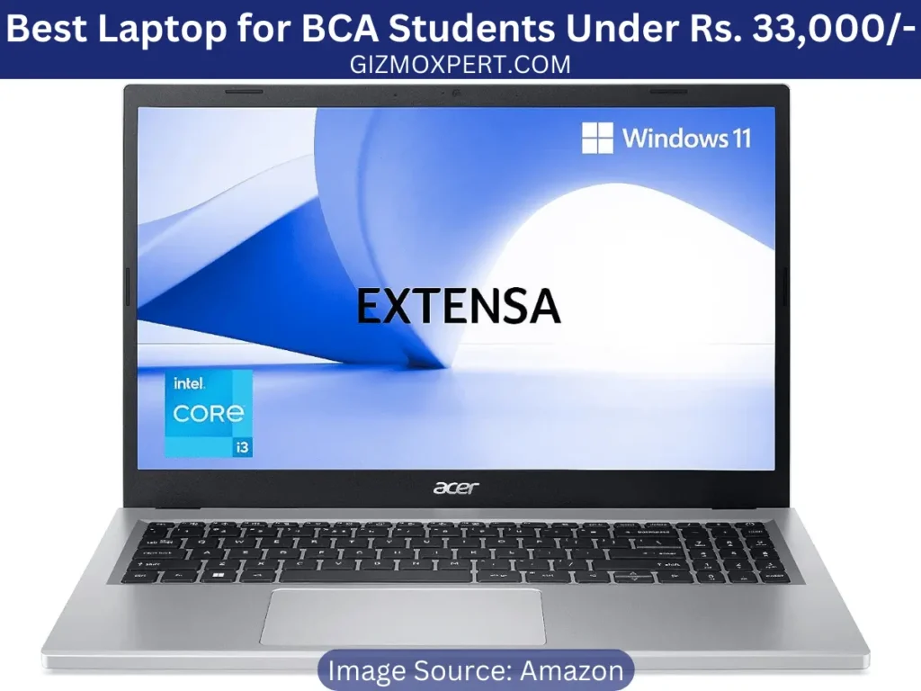 Best Laptop for BCA Students Under  33000-
