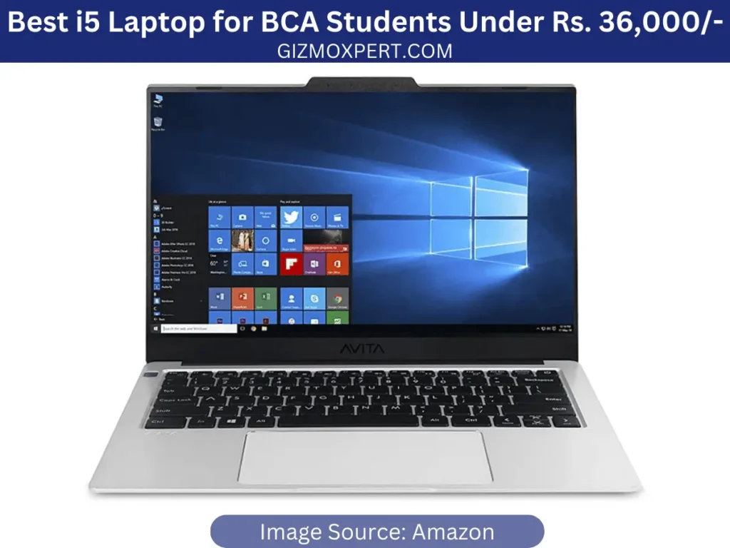 best i5 laptop for bca students under 36000