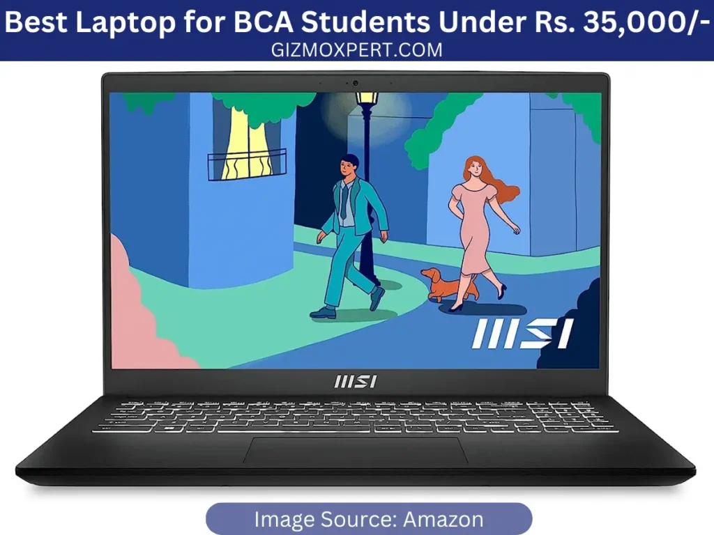 best laptop for bca students under 35000