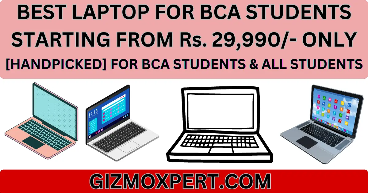 budget friendly laptops for bca students